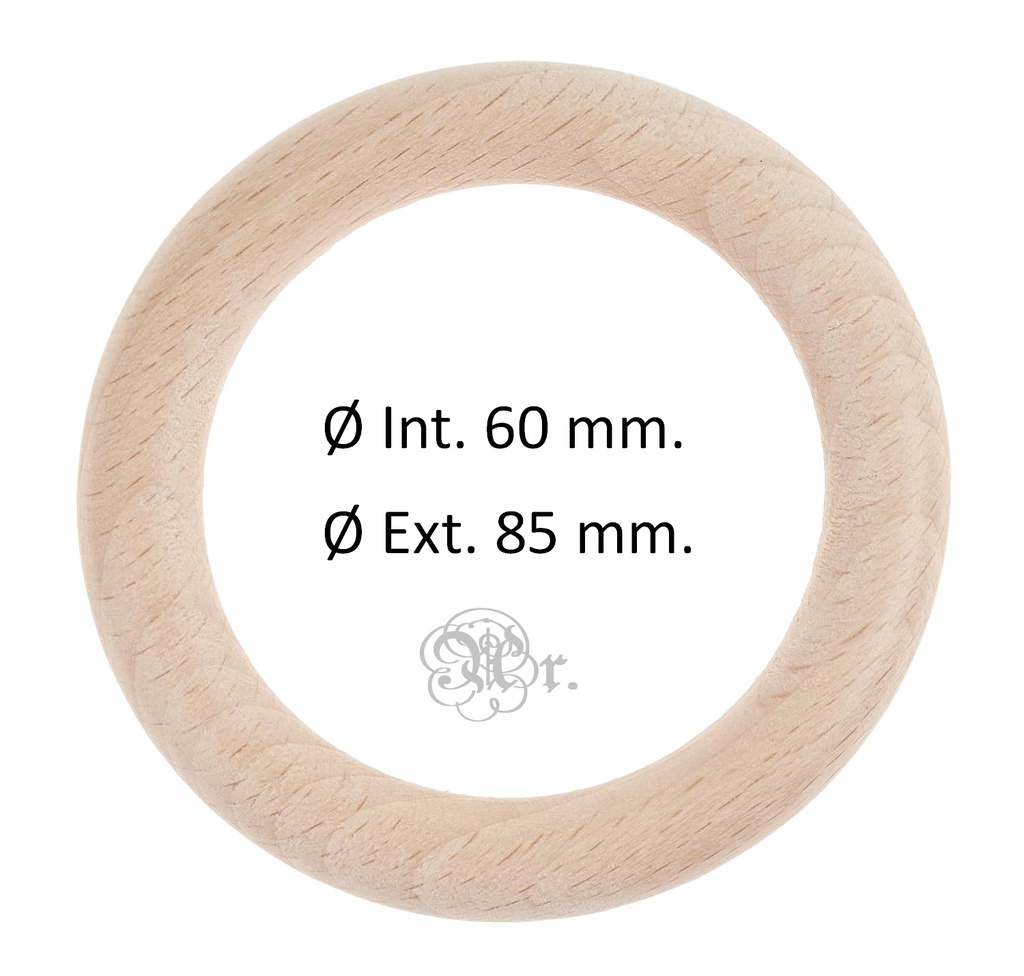 Anilla Madera 8.5 Cm. 