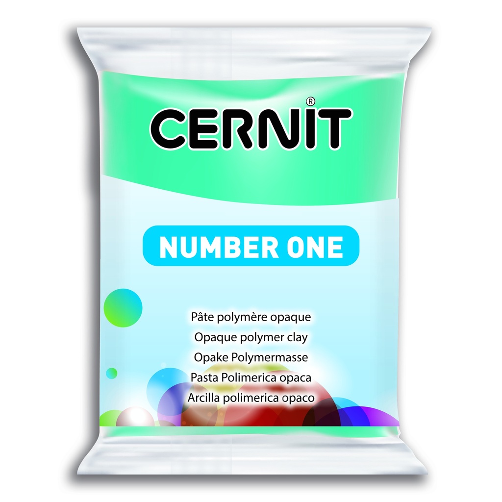 Cernit Number One 280 Azul Turquesa 56 g