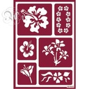 [1823102] Stencil Flex 02 Flores