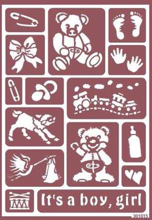 Stencil Flex 15 Infantil