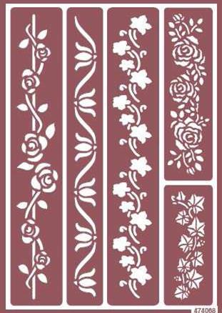 Stencil Flex 25 Cenefa