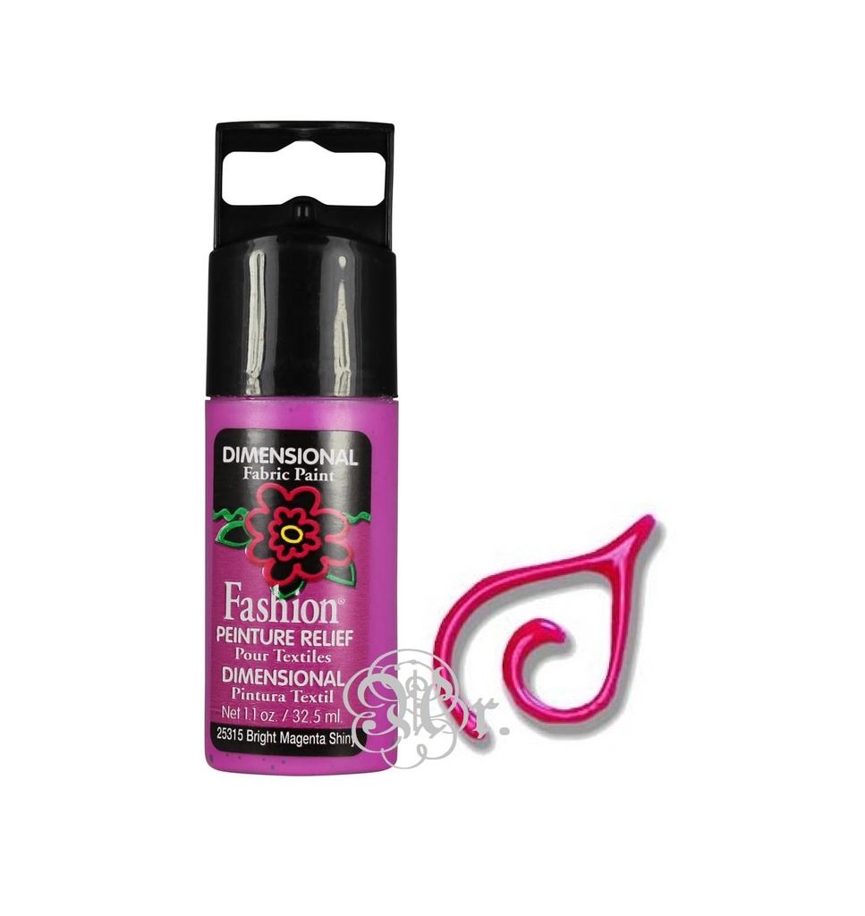 Fashion Brillo 25315 Bright Magenta Plaid