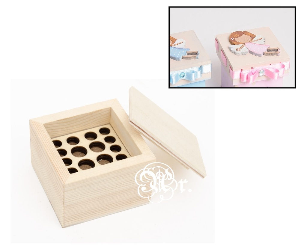 Cajita Dientes 491 6*6*4.5 Cm.