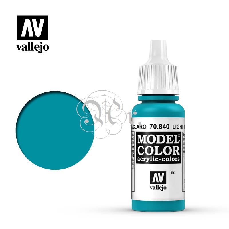 Vallejo Model Color 70.840 Turquesa Claro 17 ml