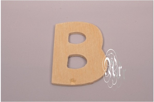 Letra B. Madera