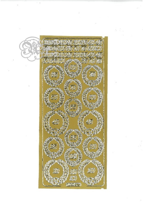 Sticker Oro 120
