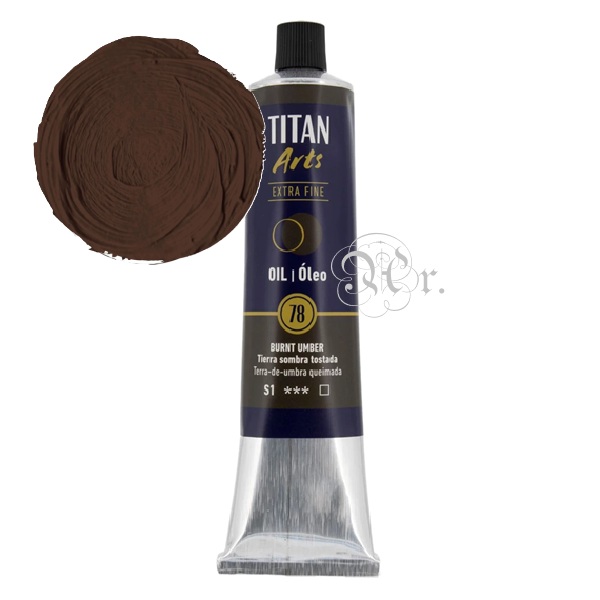 78 Oleo Titan 200ml tierra sombra tostada