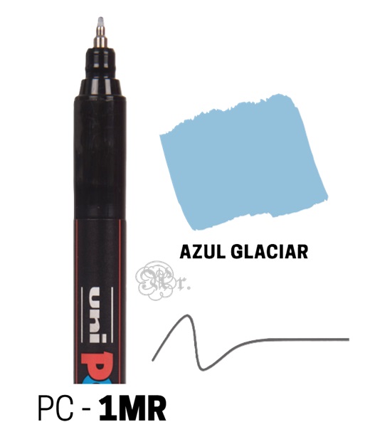 Rotulador Posca PC-1MR Azul pastel
