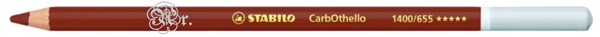 Lapiz Pastel Stabilo CarbOthello 655 Rojo ingles intenso