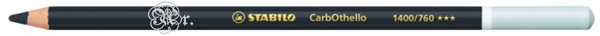 Lapiz Pastel Stabilo CarbOthello 760 Negro carbon