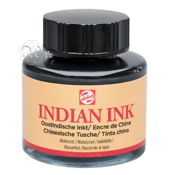 Tinta China 30 Ml. Negro Talens