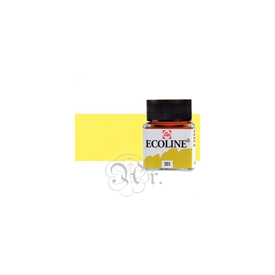 Ecoline Acuarela Liquida 201 Amarillo Claro 30 ml