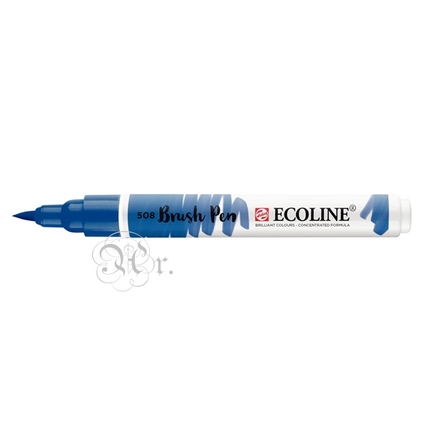 Ecoline Brush Pen 508 Azul Prusia