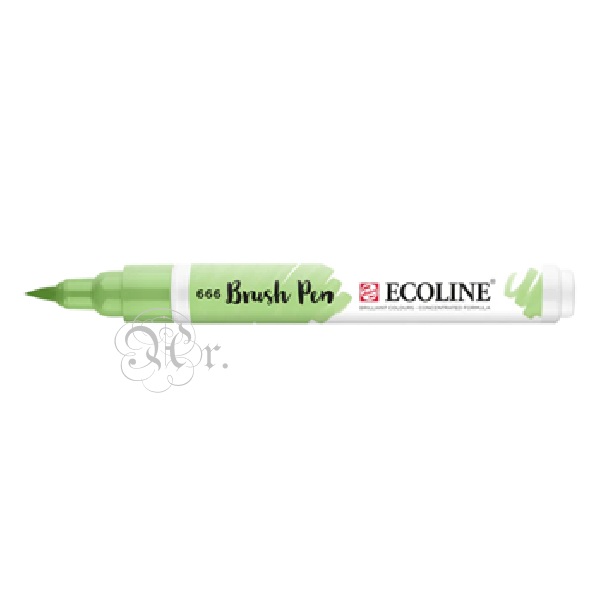 Ecoline Brush Pen 666 Verde Pastel