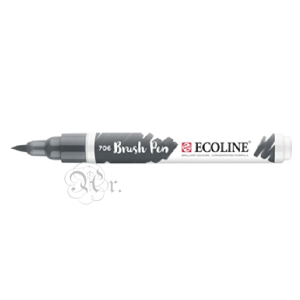 Ecoline Brush Pen 706 Gris Oscuro