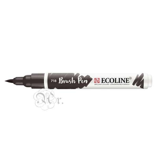 Ecoline Brushpen 718 Gris Calido