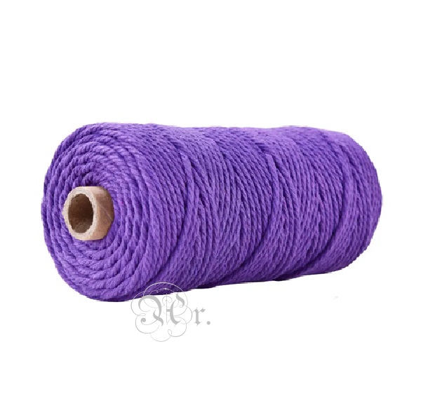 Bobina Macrame 5 Mm. Morado
