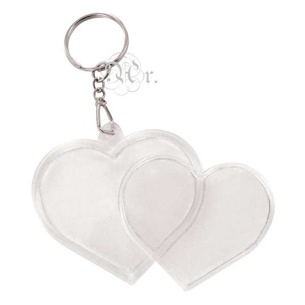 Set 2 Clauer Corazon Plastic 4.8 Cm.