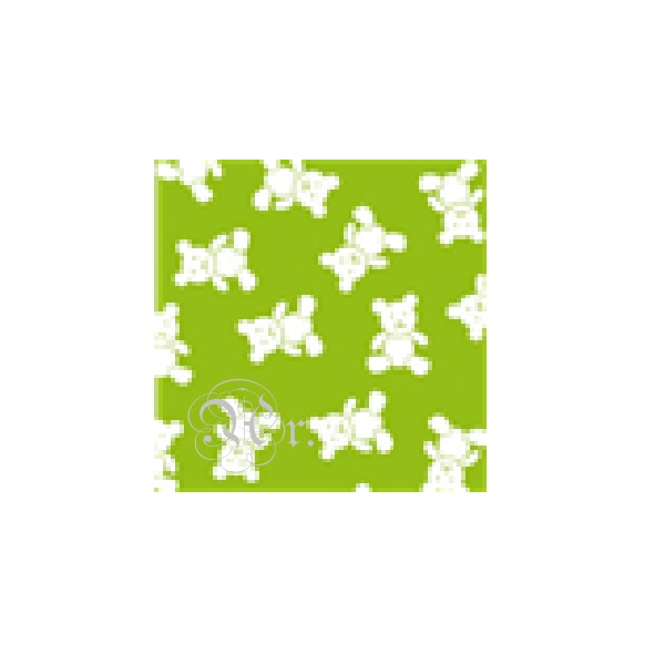 Goma Eva Ositos Verde 33*50 Cm.