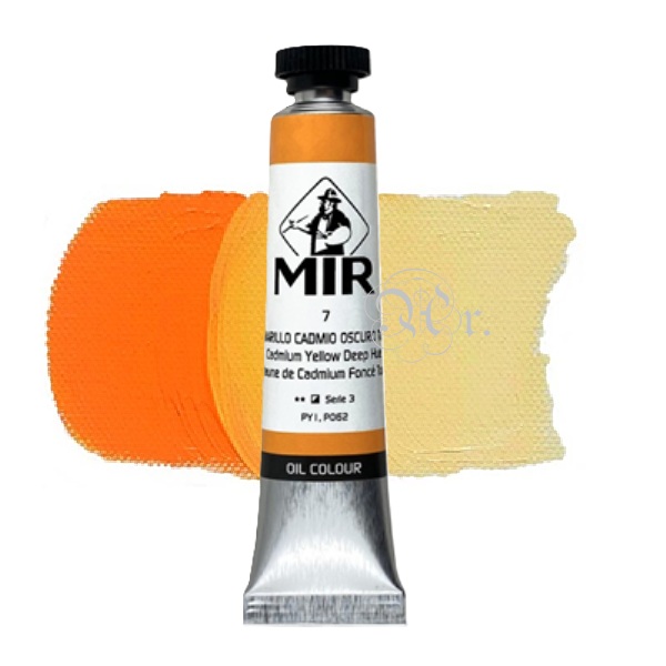 Oleo MIR 7 Amarillo Cadmio Oscuro Tono 20 ml
