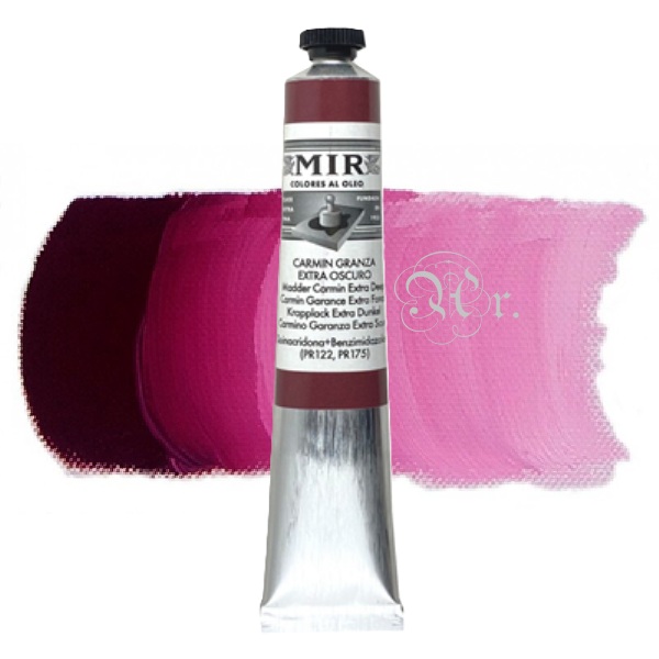 Oleo MIR 34A Carmin Granza Extra Oscuro 60 ml