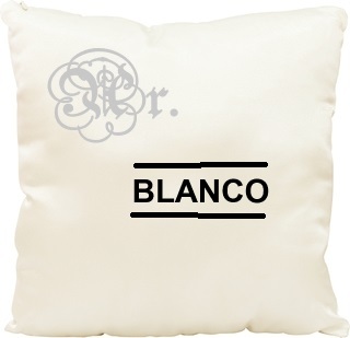 Funda Cojin Algodon 40*40 Cm. Blanco
