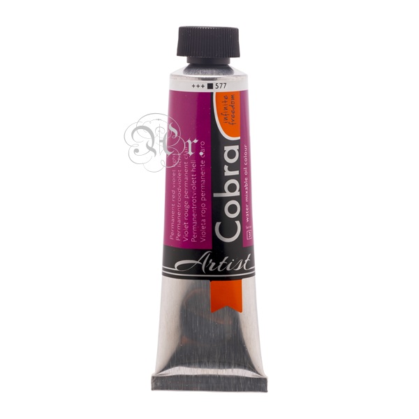 Oleo Cobra Artist Violeta Rojo Permanente Claro 40 ml