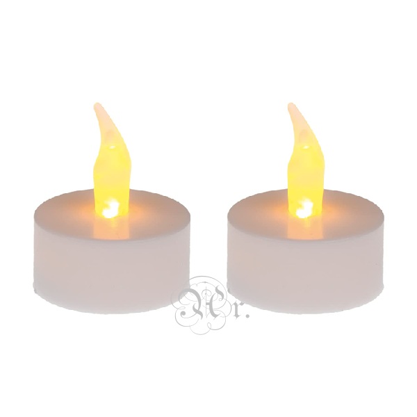 Set 2 Velas Led De Té