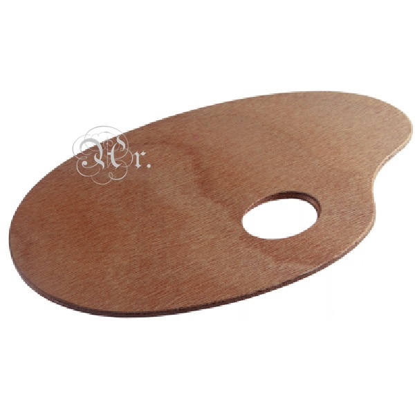 Paleta Madera Oval 30*40 Cm.