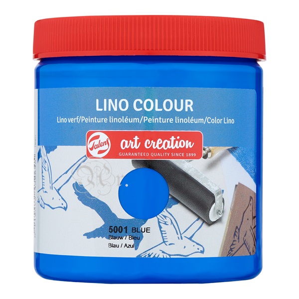 Tinta Linoleo Talens 250 Ml. Azul