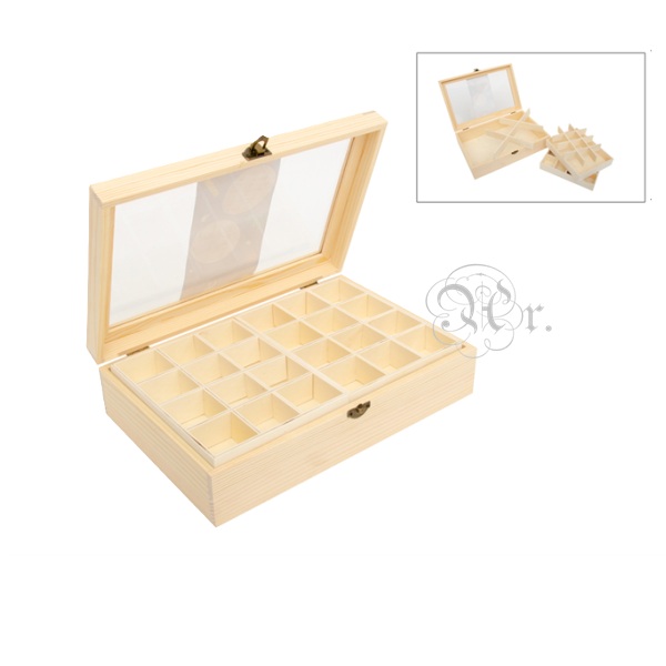 Caja Vitrina 30 Divisiones 603 30*20*8 cm.