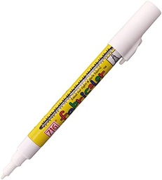 [1808404] Rotulador Zig Textil Blanco