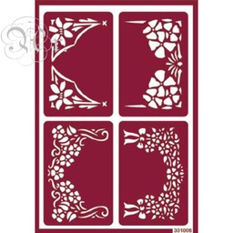 [1823106] Stencil Flex 06 Guirnaldas