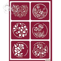 [1823113] Stencil Flex 13 Mandalas
