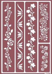 [1823125] Stencil Flex 25 Cenefa