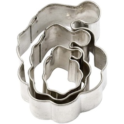 [0855718] Cortador Papa Noel 3 Pz.