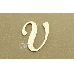 [3103101V] D.M. Laser Letra 20 Mm. V