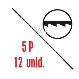 [0602017] Pelos 13 Cm. 5P 12 U.