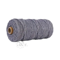 [0805034] Bobina Macrame 5 Mm. Gris