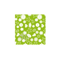 [0722432] Goma Eva Botones Verde 33*50 Cm.