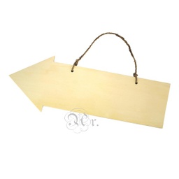 [1113730] Flecha Silueta Colgar 40*14.5*0.8 Cm.