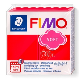 [4100024] FIMO Soft 57 G. 24 Rojo Indian