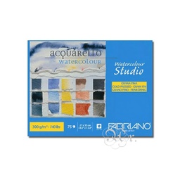 [0216029] Block Fabriano Watercolour Studio Acuarela 27*35 Cm. 300 G. 75 H.