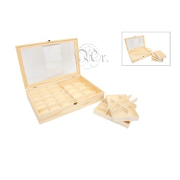 [1113604] Caja Vitrina 56 Divisiones 604 45*29.5*8 cm.