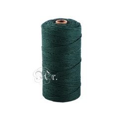 [0805019] Bobina Macrame 2 Mm. Verde Botella