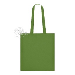 [0841214] Bolsa Verde Algodon Asa 37*41 cm.