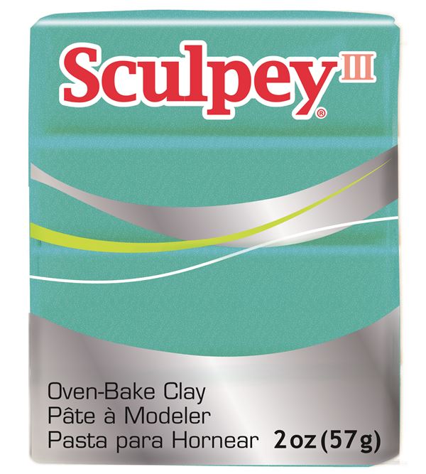 Sculpey III 538 Teal Pearl