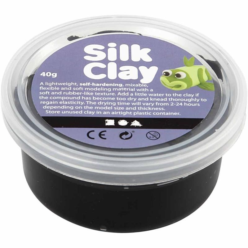 Silk Clay 02 Negro