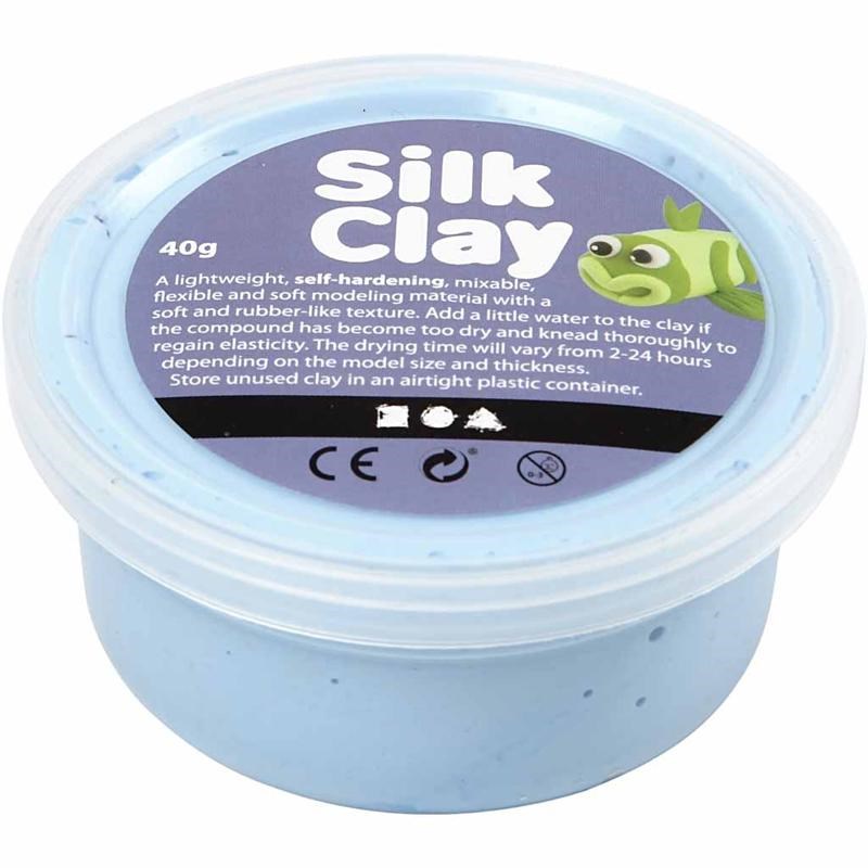 Silk Clay 17 Azul Pastel