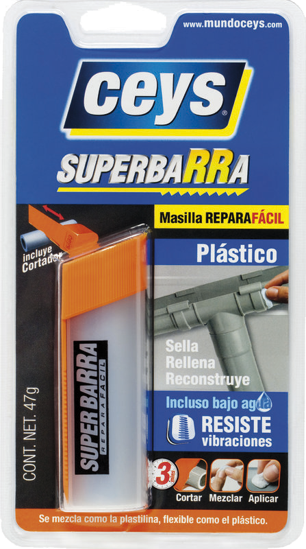 Superbarra Reparadora Plastico